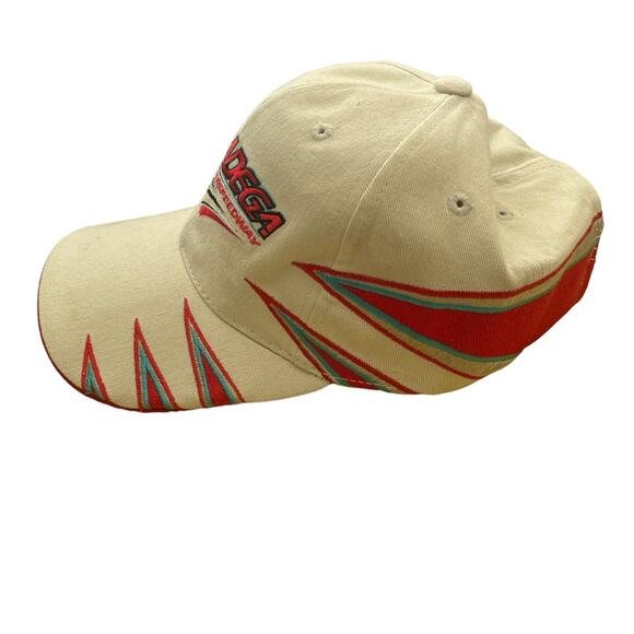 NWOT Talladega Super Speedway tan and red SnapBack Top of the World hat Cap OS - Picture 2 of 6